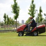 Park ve bahçelerde hummalı çalışma