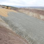 Çorum Belediyesinde kazı ve dolgu çalışması