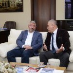 Vakıf19 heyeti Başkan Aşgın'ı tebrik etti