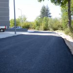 Ahçılar’da asfalt çalışması