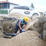 Slimkent içme suyu hattı yenileniyor