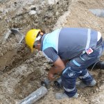 Slimkent içme suyu hattı yenileniyor