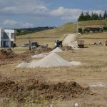 Çoraklık 36. Sokak’ta kanalizasyon hattı çalışması