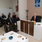 Engelli derneklerinden Başkan Gül’e ziyaret