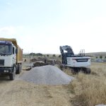 Çoraklık 36. Sokak’ta kanalizasyon hattı çalışması