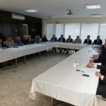 Muhtarlarla toplu taşıma toplantısı