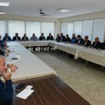 Muhtarlarla toplu taşıma toplantısı