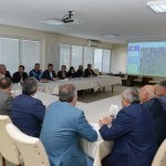 Muhtarlarla toplu taşıma toplantısı