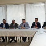 Muhtarlarla toplu taşıma toplantısı