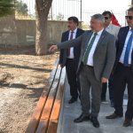 Belediyemiz Şehitlikte çalışmalara hızlı başladı