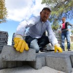 Bahabey Çamlığına 8 bin metre kilit taşı