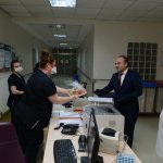 Başkan Aşgın’dan sağlık çalışanlarına meyve jesti