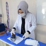 Belediyemizden sağlık kuruluşlarına 6 bin maske