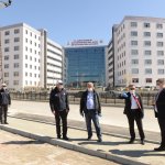 Belediyemizden, hastane çevresinde trafik düzenlemesi