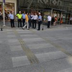 Trafik komisyonu yaya geçişlerini inceledi