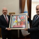 Özel öğrencilerden Başkan Gül’e ziyaret