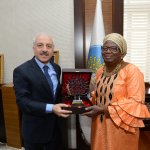 Büyükelçi eşlerinden Çorum Belediyesine ziyaret