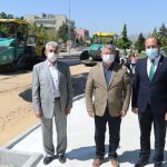 Belediyemiz, Cengiz Topel'in asfaltını yeniledi