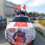 Fatih Erdin, mehter ile karşılandı