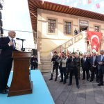 Fatih Erdin, mehter ile karşılandı