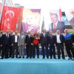 Fatih Erdin, mehter ile karşılandı