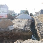 İçme suyu hattı yola alındı