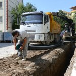 Akkent ve Gülabibey'de altyapı çalışması