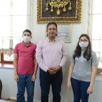 LGS Birincilerinden Başkan Vekili Yağbat’a Ziyaret