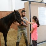 Öğrenciler Binicilik Tesisini gezdi