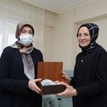 Feyza Aşgın’dan mutfak atölyesine sürpriz ziyaret