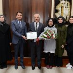 İmam hatip öğrencilerinden Başkan Gül’e teşekkür