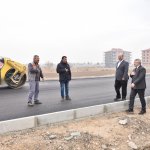 Belediyemizden Öğretmen Lisesi Caddesi’nde asfalt