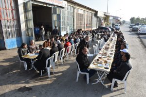 Başkan Aşgın sanayi esnafıyla bir araya geldi