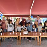 Başkan Aşgın, mülteci çocuklara sürpriz yaptı