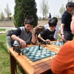 Çocuklar, Millet Bahçesinde gönüllerince eğlendiler