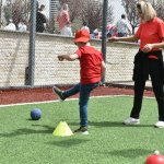 Çocuklar, Millet Bahçesinde gönüllerince eğlendiler