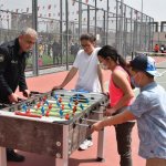 Çocuklar, Millet Bahçesinde gönüllerince eğlendiler