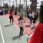 Çocuklar, Millet Bahçesinde gönüllerince eğlendiler