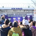 Minik öğrencilerden çevre duyarlılığı