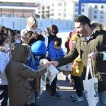 Minik öğrencilerden çevre duyarlılığı