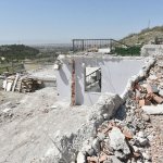 Kalan 2 kaçak villa da yıkıldı