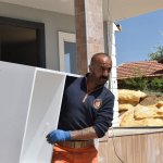 Kalan 2 kaçak villa da yıkıldı