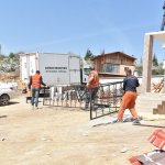 Kalan 2 kaçak villa da yıkıldı