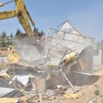 Kalan 2 kaçak villa da yıkıldı