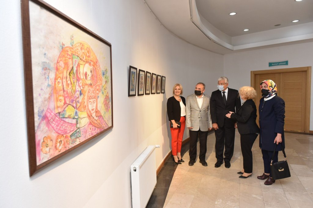 Özel Kalplerin Rengi sergisi açıldı