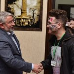 Erasmus Öğrencileri Başkan Aşgın’ı Ziyaret Etti