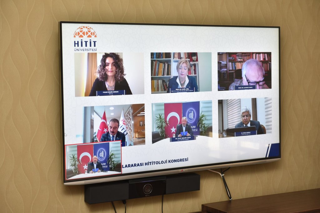 Başkan Aşgın, 11. Uluslararası Hititoloji Kongresi’nin açılışında konuştu