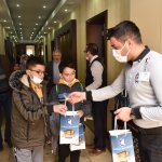 Erasmus Öğrencileri Başkan Aşgın’ı Ziyaret Etti