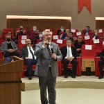 Başkan Aşgın, 2.5 yıllık icraatlarını bu kez iş insanlarıyla paylaştı