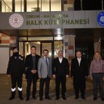 7 gün 24 saat açık kütüphane hizmete girdi